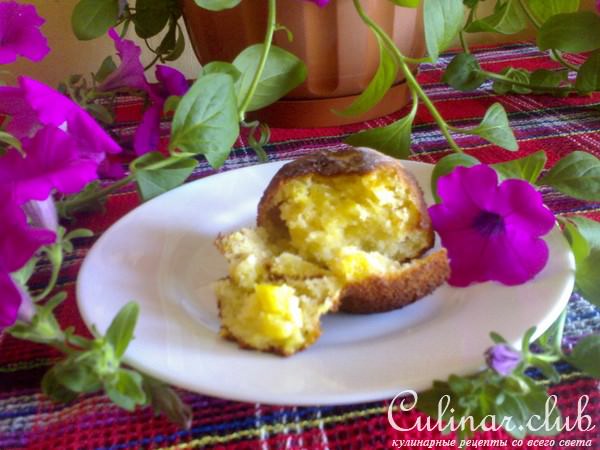 Маффинчики с яблоками на кефире