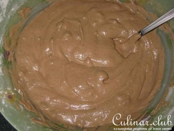Кексы с халвой и изюмом