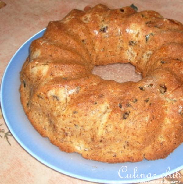 Кекс с сухофруктами 