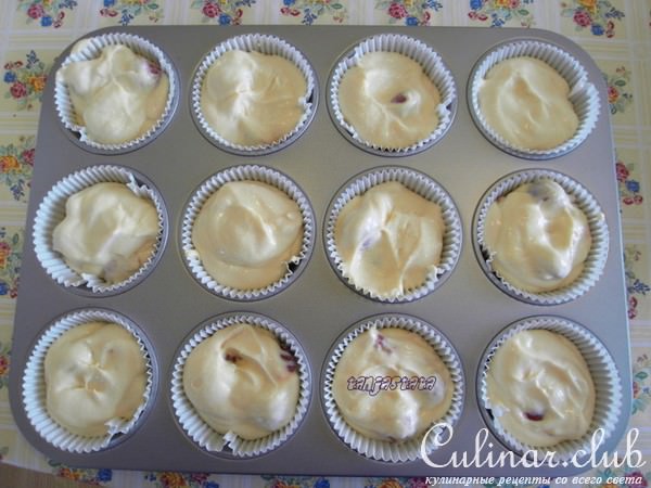 mini-cheesecake или творожные мини-кексы
