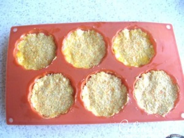 Морковные кексы с айвой