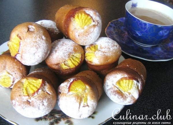Маффины воздушные с ароматом апельсина