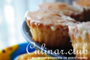 Капкейки из белого шоколада по рецепту Селезнева