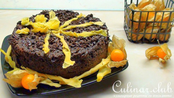 Шоколадный кекс с КАБАЧКОМ! Кабачковые цукаты, как очень вкусный бонус (дуэль).