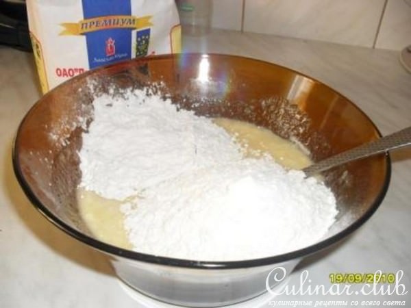 Мраморный кекс на скорую руку