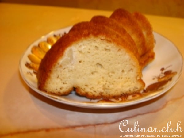 Кекс с брынзой
