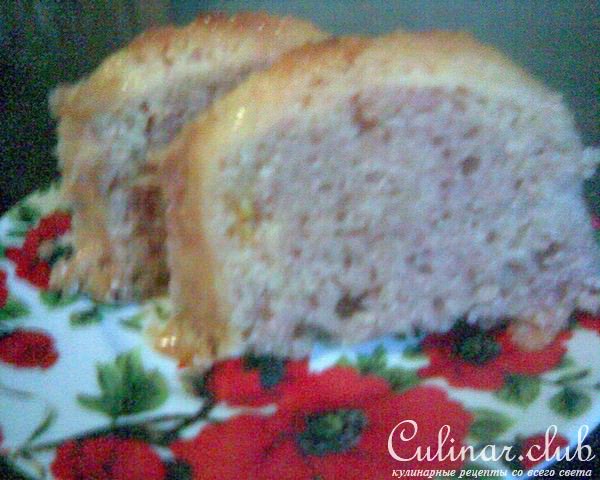 Постный КЕКС (на киселе)