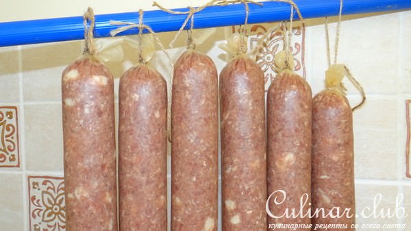 Колбаса домашняя Вкусная