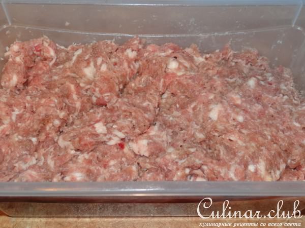 Простая свиная колбаса Вкусная