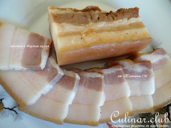 Грудинка домашняя (вариант)