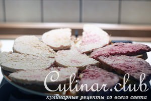 Двухцветная колбаса