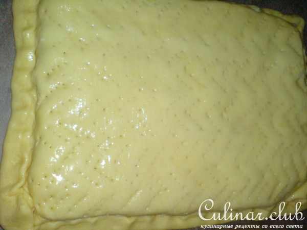 Пирог с говядиной и луком