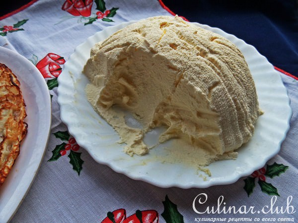 Блинные роллы с курицей и домашним маскарпоне