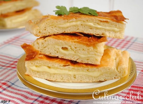 Слоеные хачапури