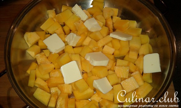 Хэллоуинский тыквенный пирог (pumpkin pie)