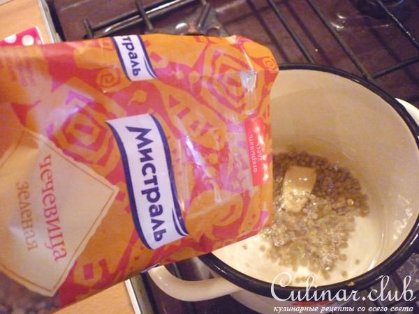 Палочки с чечевицей