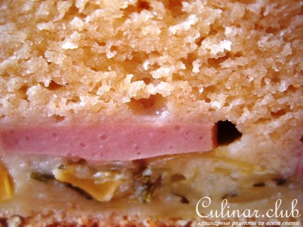Пирог заливной с сосисками и капустой. ФМ «Доброе утро, родной».