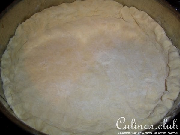 Пирог с плавлеными сырками