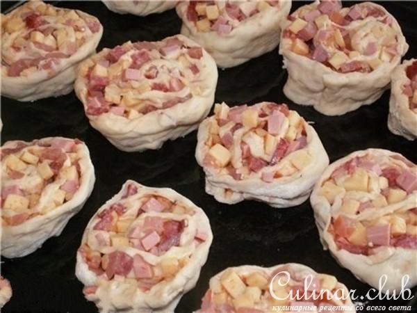 Пиццы розочки