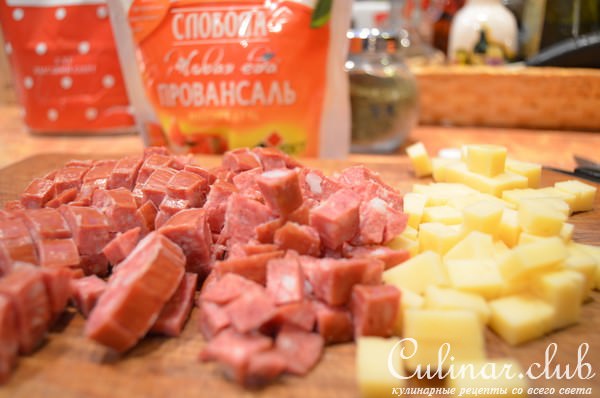 Польский мясной кекс