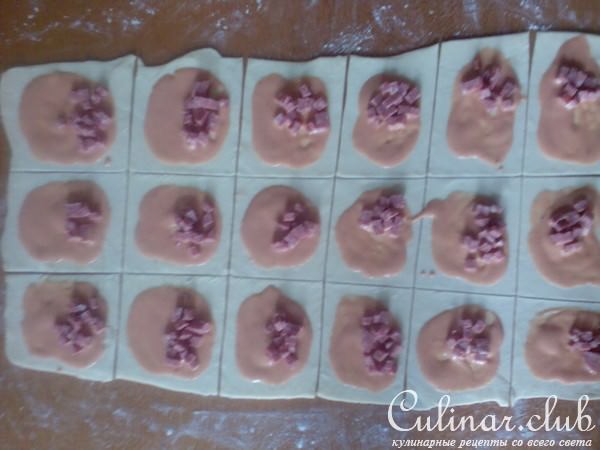 Слойки "А-ля пицца"