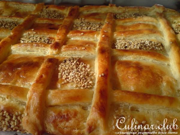 Румынский пирог с мясом