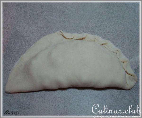 Миникальцоне "Трио" (pizza Calzone, закрытая пицца).