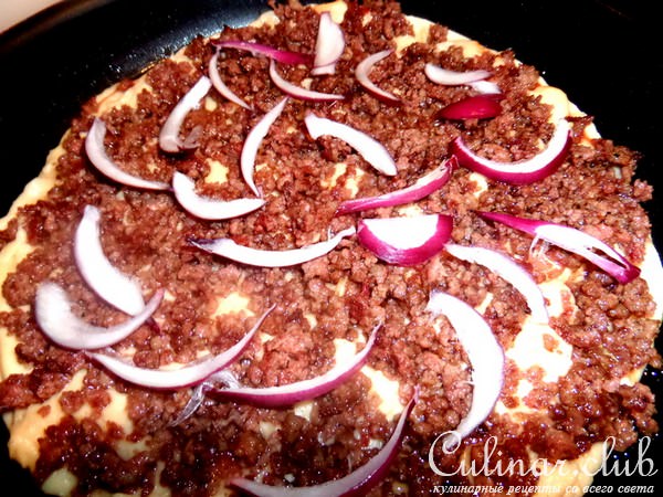 Пицца со вкусом чизбургера