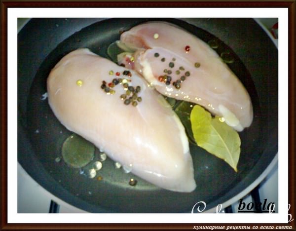 Заливной куриный пирог "Фантазия"