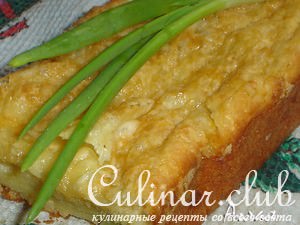 Сырный кекс