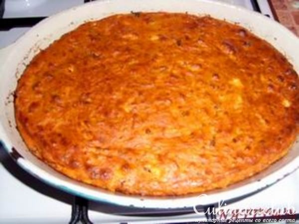 Рыбный пирог по-милански