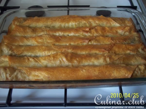 Ленивый бёрек (турецкая кухня)вариант