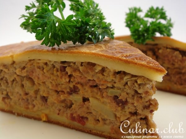 Крестьянский пирог.