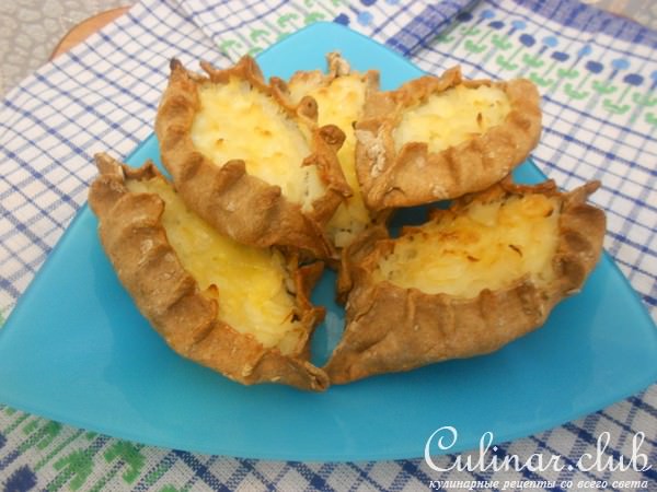 Финские пирожки с рисовыми хлопьями