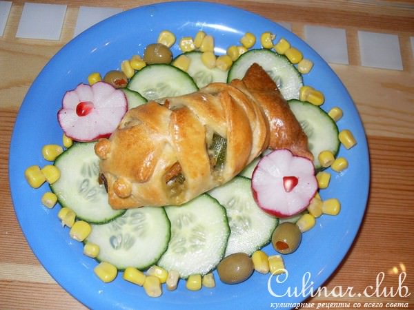 пирожки с рыбным филе