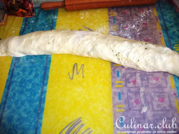 Пирог со шпинатом и сыром