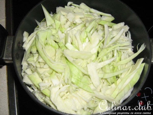 Пирог с капустой