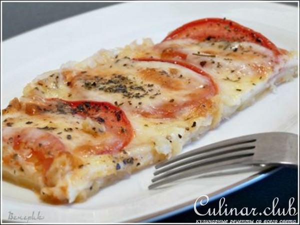 Слоеный пирог с моцареллой и помидорами (очень просто, и очень вкусно!!!)