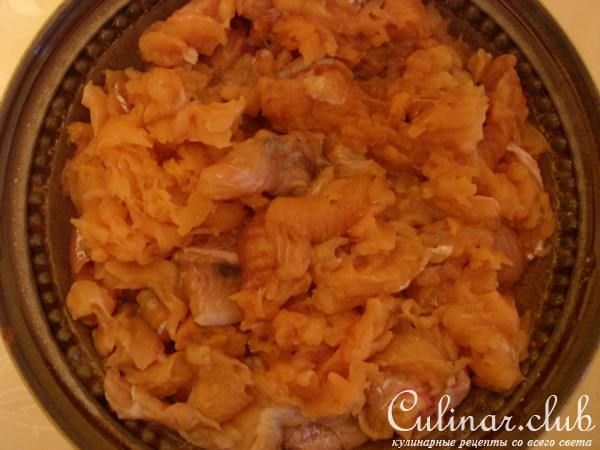 Пирог с гольцами