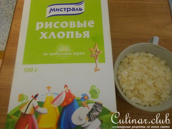 Финские пирожки с рисовыми хлопьями