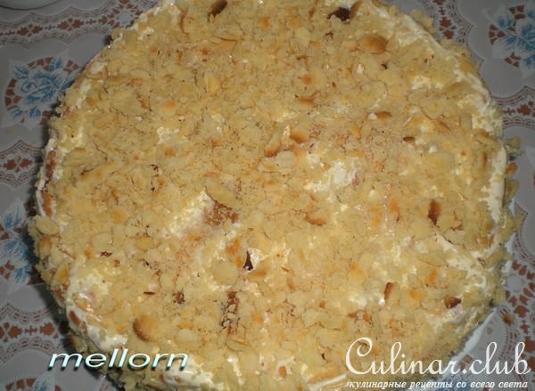 Закусочный торт (с консервированной рыбой)