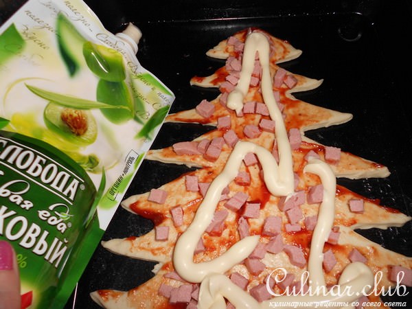Пицца "Ёлочка" 