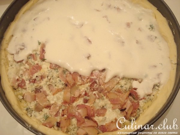 сырный киш