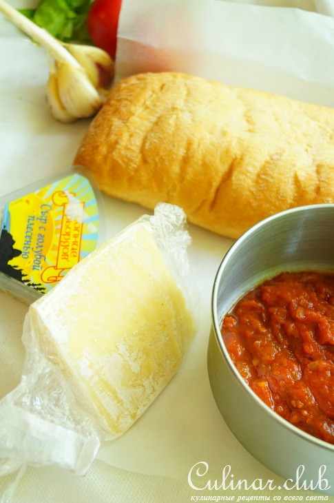 Чиабатта (ciabatta) и пицца-хлеб или чиабатта-пицца.
