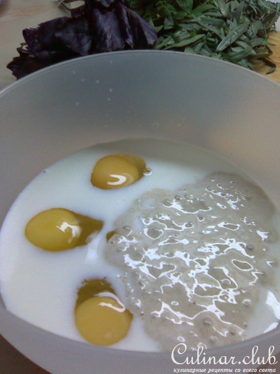 КЕКС ЗАКУСОЧНЫЙ на закваске С ЭСТРАГОНОМ, ФИСТАШКАМИ, ВЕТЧИНОЙ И СЫРОМ