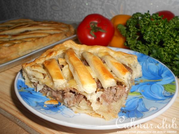 Испанский мясной пирог