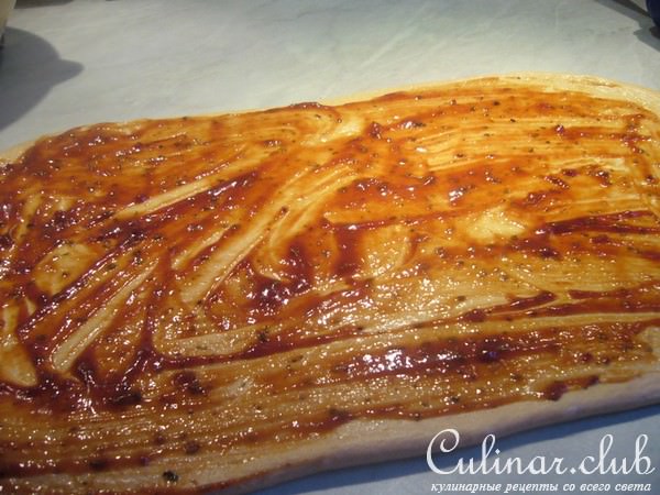 Улитки-булочки а ля пицца