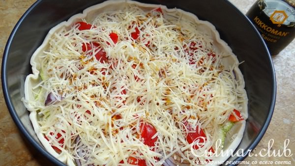 Быстрый овощной пирог (идеи для пикника)