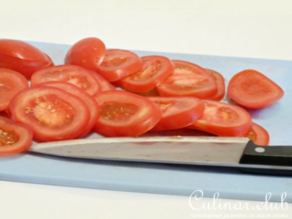 Слоеный пирог с моцареллой и помидорами (очень просто, и очень вкусно!!!)