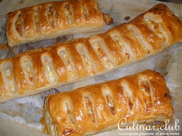Слойки с разными начинками
